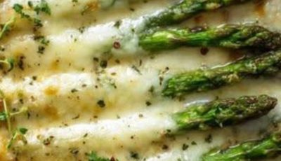 Cheesy Asparagus Casserole