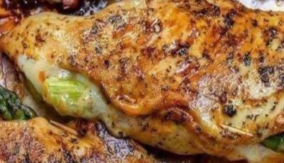 ASPARAGUS STUFFED CHICKEN BREAST