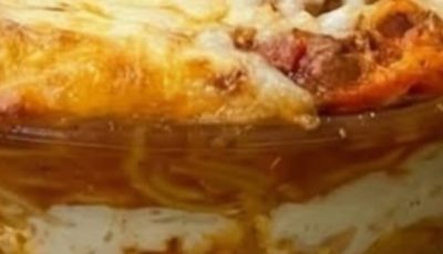 Keto Million Dollar Spaghetti Casserole