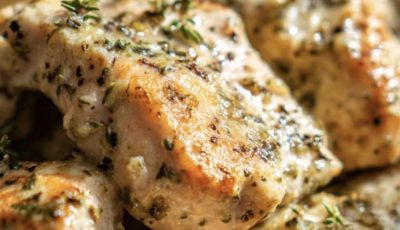 Slow Cooker Angel Chicken with Italian Dressing Mix