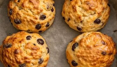 Air fryer fruit scones
