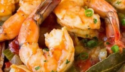 Shrimp in Culichi Salsa