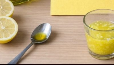 Olive Oil with Lemon on an Empty Stomach: Benefits, How to Use, and Important Precautions
